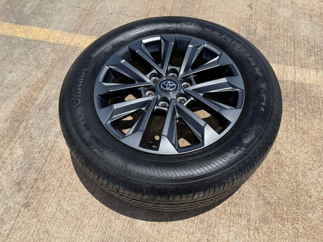 20" Toyota Land Cruiser OEM wheel rim 94057 Tundra Sequoia 2024 2025 2026 NEW Texas Truck Tire