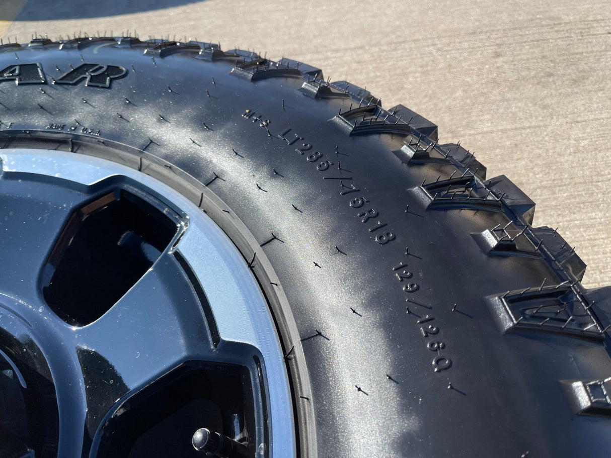 18" Ford F-250 F-350 OEM TREMOR rims wheels 10482 DURATRAC R/T 35" 2025 2026 NEW Texas Truck Tire