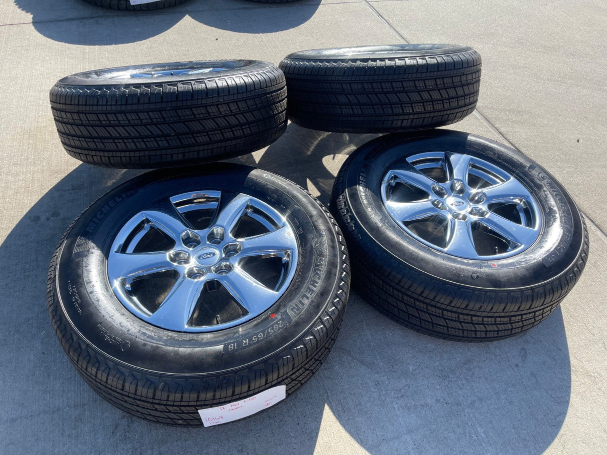 18" Ford F-150 Lariat OEM rims wheel 10168 tires Expedition MICHELIN NEW Texas Truck Tire