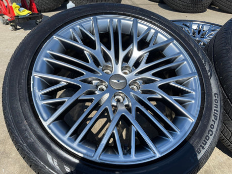 19" Hyundai Genesis G70 G80 G90 OEM 71020 71021 wheels rims tires Texas Truck Tire