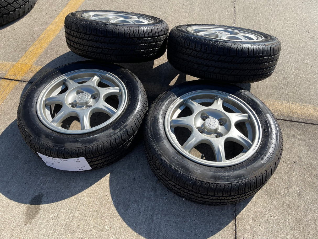 14" 14x6 Mazda Miata OEM 64755 wheels rims 1994 1997 2000 2005 Texas Truck Tire
