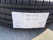 17" Ford F-150 OEM rims wheels 3857 tires steel 2022 2023 2024 2025 2026 NEW Texas Truck Tire