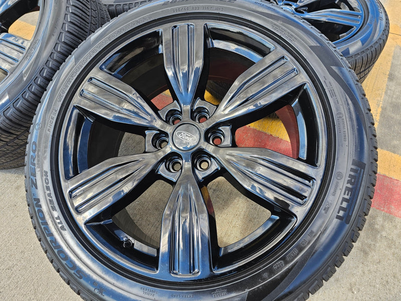 22" Ford F-150 LIMITED OEM rims wheels 10442 Expedition PIRELLI NEW Texas Truck Tire