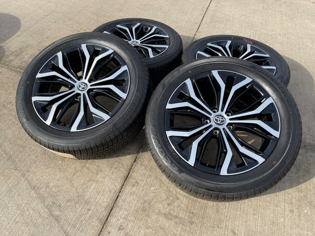 19" Toyota Crown OEM black wheels rims 75330 Camry Avalon Lexus 2024 2025 2026 Texas Truck Tire