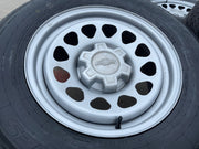 17" Chevy Silverado OEM wheels rims Tahoe Colorado 8130 GMC Canyon 2024 2025 NEW Texas Truck Tire