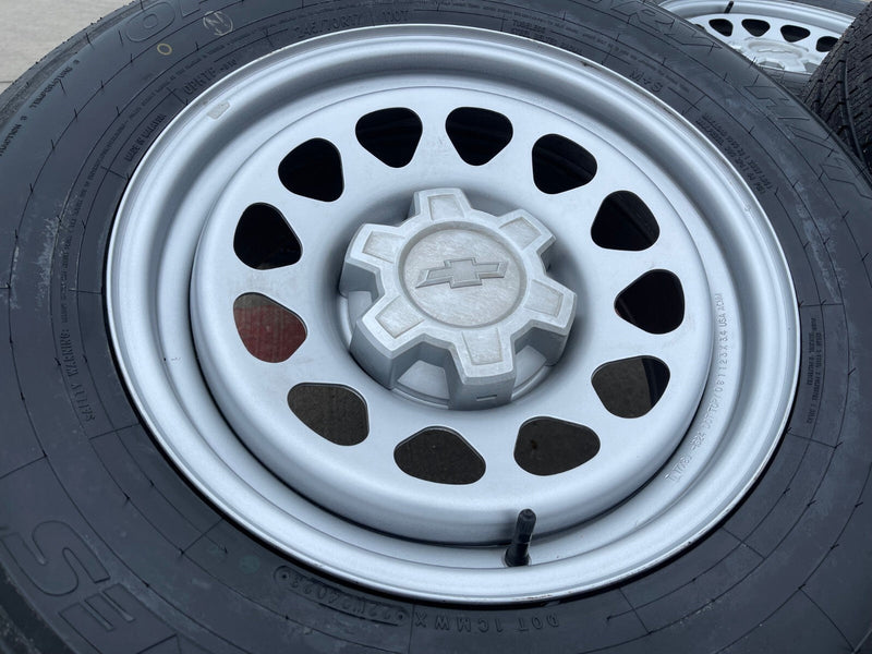 17" Chevy Silverado OEM wheels rims Tahoe Colorado 8130 GMC Canyon 2024 2025 NEW Texas Truck Tire