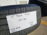 17" Toyota Tacoma 4Runner TRD OEM 94254 10637 only rims 2024 2025 2026 NEW Texas Truck Tire