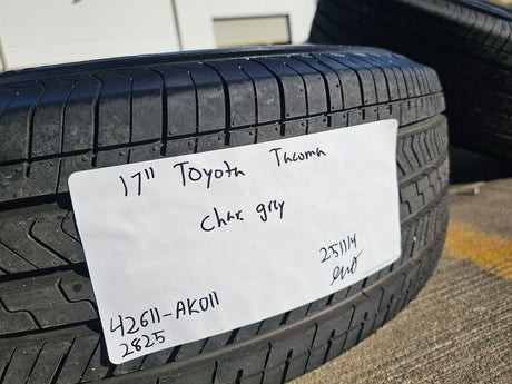 17" Toyota Tacoma 4Runner TRD OEM 94254 10637 only rims 2024 2025 2026 NEW Texas Truck Tire