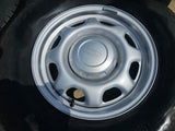 17" Ford F-150 OEM rims wheels 3857 tires steel 2020 2021 2022 2023 2024 2025 Texas Truck Tire