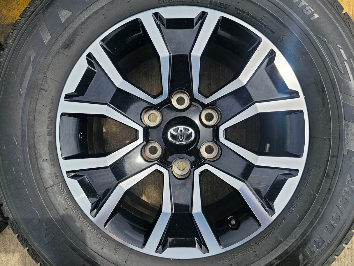 17" Toyota Tacoma 4Runner OEM wheels rims FJ 75259 NICE SET Texas Truck Tire
