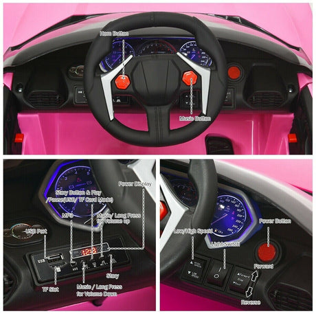 12V 2.4G Remote Control Electric Car with Illumination