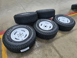 17" Ford Bronco HERITAGE Stroppe Edition 10463 OEM wheels rims white 2025 2026 Texas Truck Tire