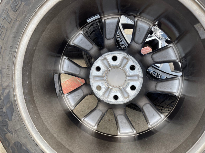 20" Chevy Tahoe Silverado OEM 5919 wheels rims GMC Yukon tires BRIDGESTONE Texas Truck Tire