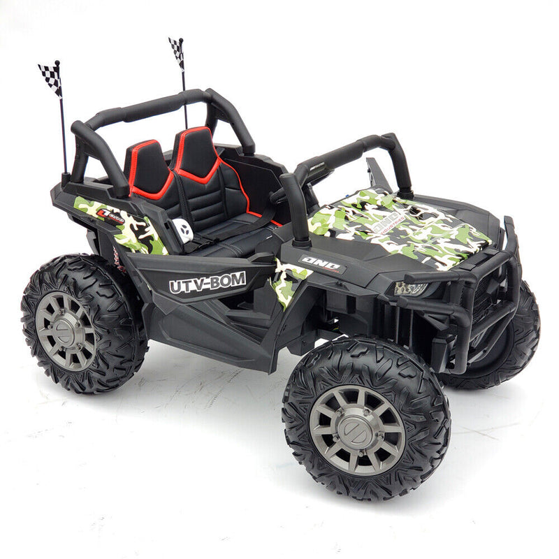 Electric Ride-On Car for Kids - 2 Seater UTV Style - 400W 24V Motor - Remote Control