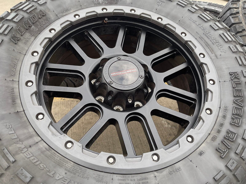 20" Ford F-250 F-350 ROUSH OEM rims wheels tires 35" Texas Truck Tire