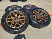 20" Toyota Tundra TSS TRD OEM rims 95359 75277 Sequoia bronze 2024 2025 2026 NEW Texas Truck Tire