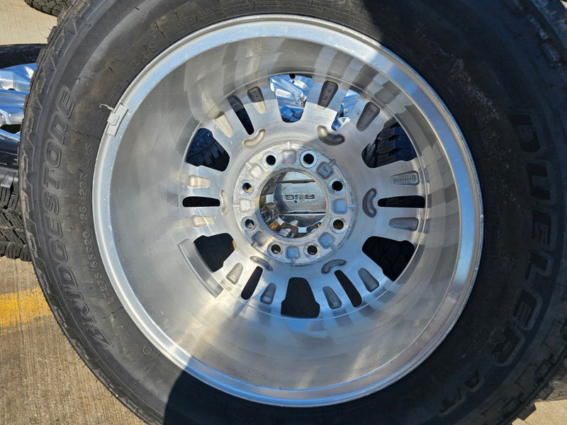 20" GMC Sierra Denali 2500 3500 OEM 5957 wheels rims tires 2023 2024 2025 2026 Texas Truck Tire