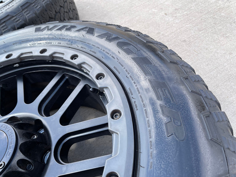 20" Ford F-250 F-350 ROUSH OEM rims wheels tires GOODYEAR Texas Truck Tire