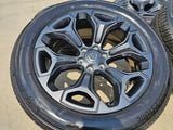 22" Dodge Ram 1500 OEM Laramie wheels LIMITED Gray 2685 2727 tires NEW Texas Truck Tire