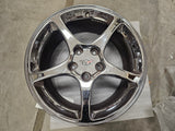 18" 18x9.5 Chevy Corvette OEM chrome rim wheel 5105 5104 2003 2004 2005 REAR Texas Truck Tire