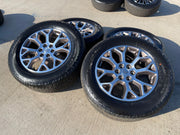 20" Ford F-150 KING RANCH OEM 10346 rims wheels Expedition HANKOOK 2025 2026 Texas Truck Tire