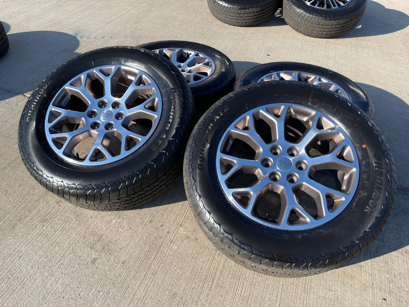 20" Ford F-150 KING RANCH OEM 10346 rims wheels Expedition HANKOOK 2025 2026 Texas Truck Tire