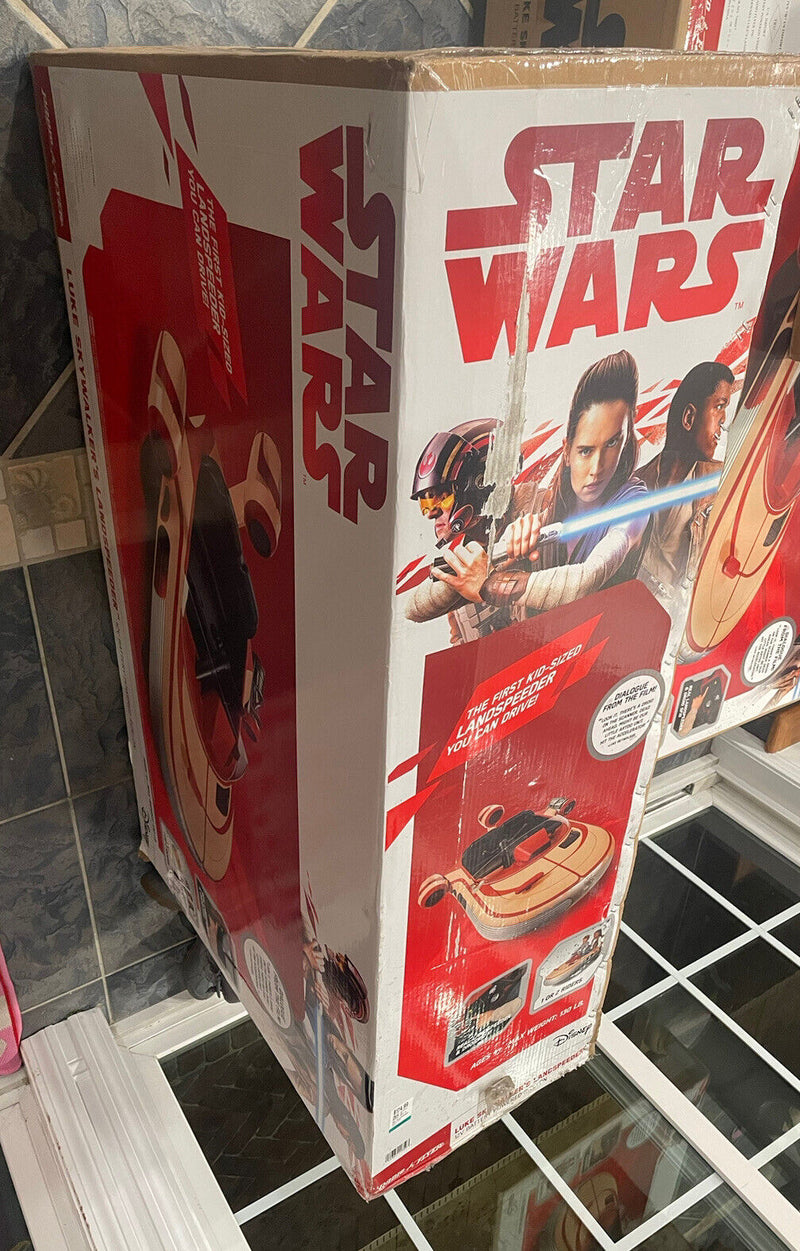 Radio Flyer Star Wars 12V Luke Skywalkers Landspeeder Electric Ride On - Brand New