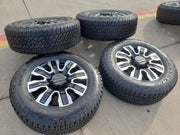 20" GMC Sierra DENALI ULTIMATE 2500 3500 OEM wheels rims 5958 14138 Chevy tires Texas Truck Tire