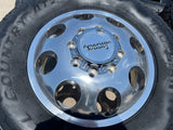 17" American Racing AR204 Dodge Ram 3500 DUALLY OEM wheels rims 8x165 8x6.5 NEW Texas Truck Tire