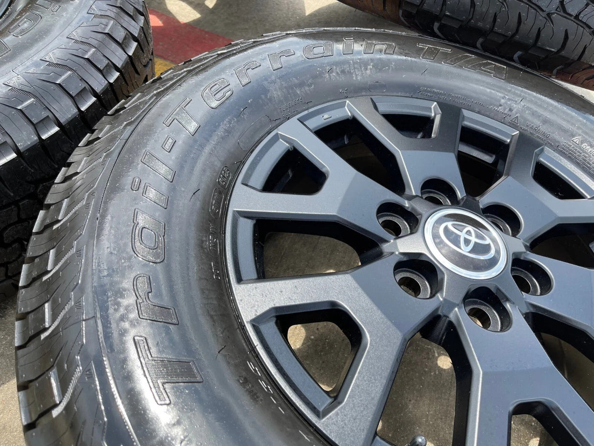 17" Toyota Tacoma 4Runner TRD OEM 10637 94254 wheels rims 2025 2026 NEW BFG Texas Truck Tire