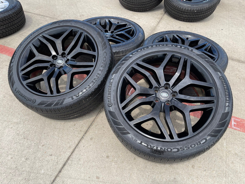 22" Land Rover DEFENDER OEM wheels rims 72255 72282 Range tires DISCOUNTED Texas Truck Tire