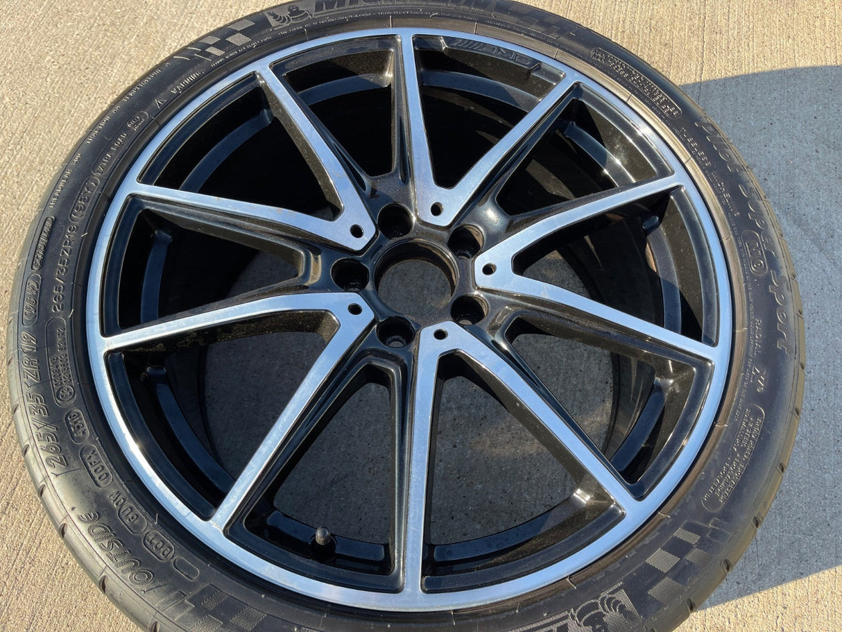 19x9 19" Mercedes GT AMG OEM 85476 wheel rim FRONT 2016 2017 2018 2019 2020 2021 Texas Truck Tire