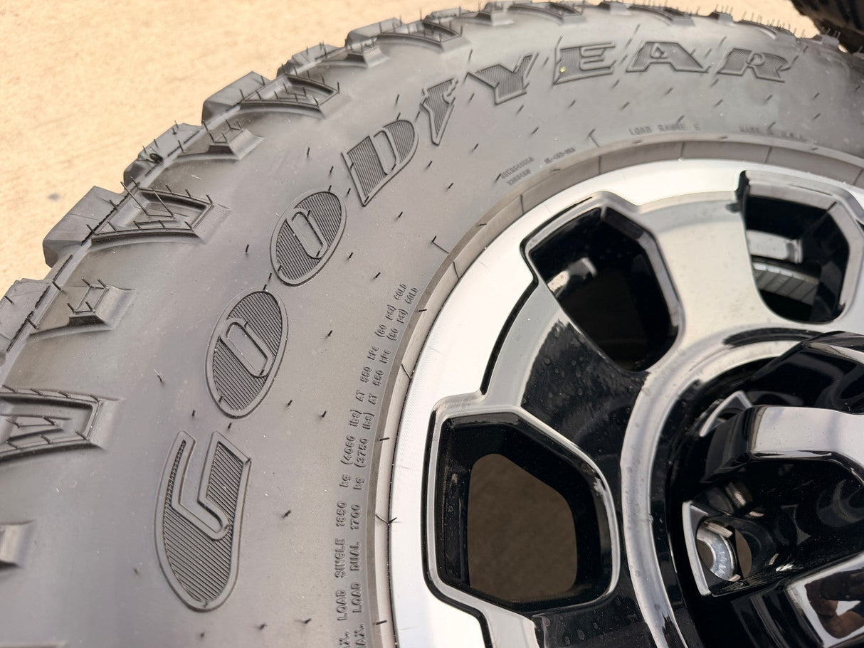 18" Ford F-250 F-350 OEM TREMOR rims wheels 10482 DURATRAC R/T 35" 2025 2026 Texas Truck Tire