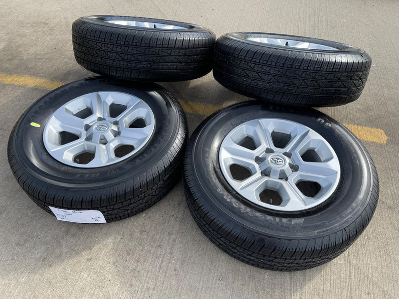 17" 4Runner Toyota Tacoma OEM wheels rims 75153 FJ FIRESTONE Texas Truck Tire