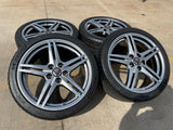 19" + 20" Chevy Corvette Z06 C8 OEM FORGED 94027 94028 wheels rims 2024 2026 Texas Truck Tire