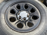 17" Chevy Silverado 1500 Tahoe PPV OEM 5223 8074 wheels rims BRIDGESTONE A/T Texas Truck Tire