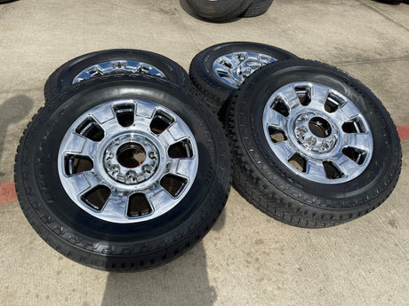 20" Ford F-250 F-350 OEM Lariat 10295 25085 10552 wheels rims 2026 NEW Texas Truck Tire