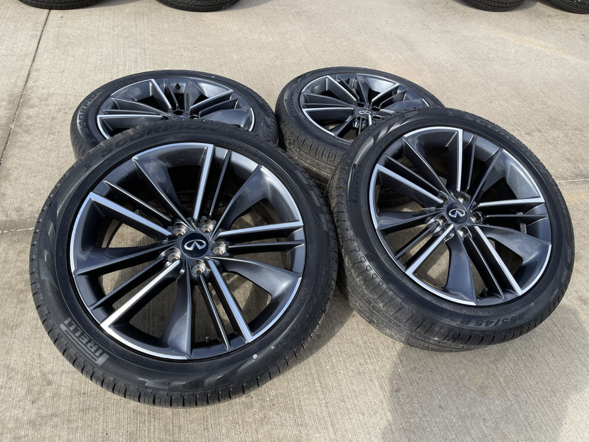 20" Infiniti QX55 QX60 Nissan Murano Pathfinder OEM 73816 73819 wheels rims NEW Texas Truck Tire