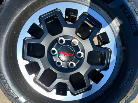 18" Toyota Tacoma 4Runner TRD OEM 94199 wheels rims 2024 2025 2026 NEW MICHELIN Texas Truck Tire