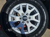 17" Toyota Tacoma 4Runner TRD OEM 94254 10637 wheels rims 2024 2025 2026 NEW Texas Truck Tire