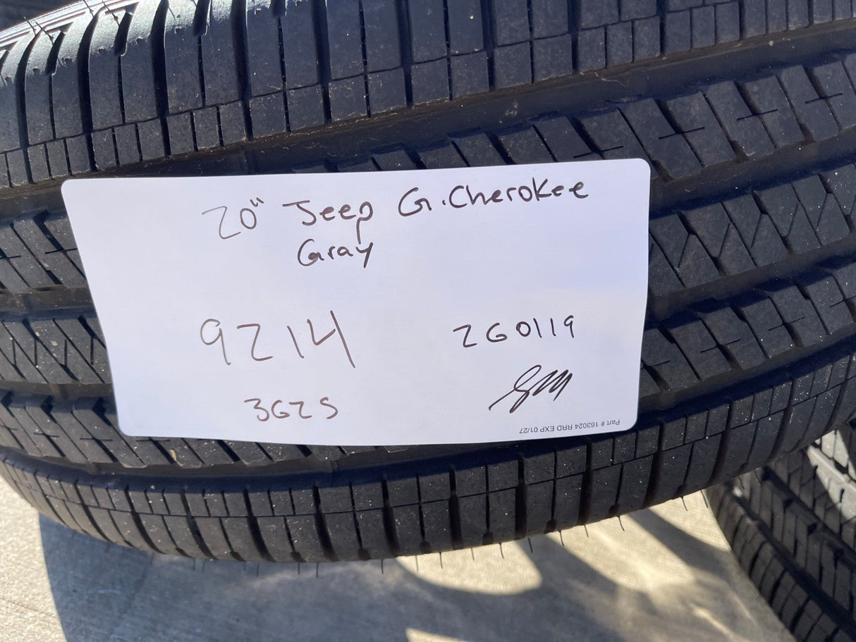 20" Dodge Durango Jeep Grand Cherokee L OEM 9214 wheels rims 2024 2025 2026 Texas Truck Tire