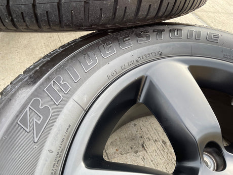 20" Dodge Ram 1500 OEM wheels rims 2495 black 5x139 tires BRIDGSETONE NEW Texas Truck Tire