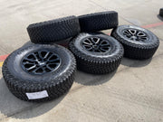 (5) 17" Ford F-150 Raptor OEM 10611 rims wheels Bronco tires GOODYEAR 35" Texas Truck Tire
