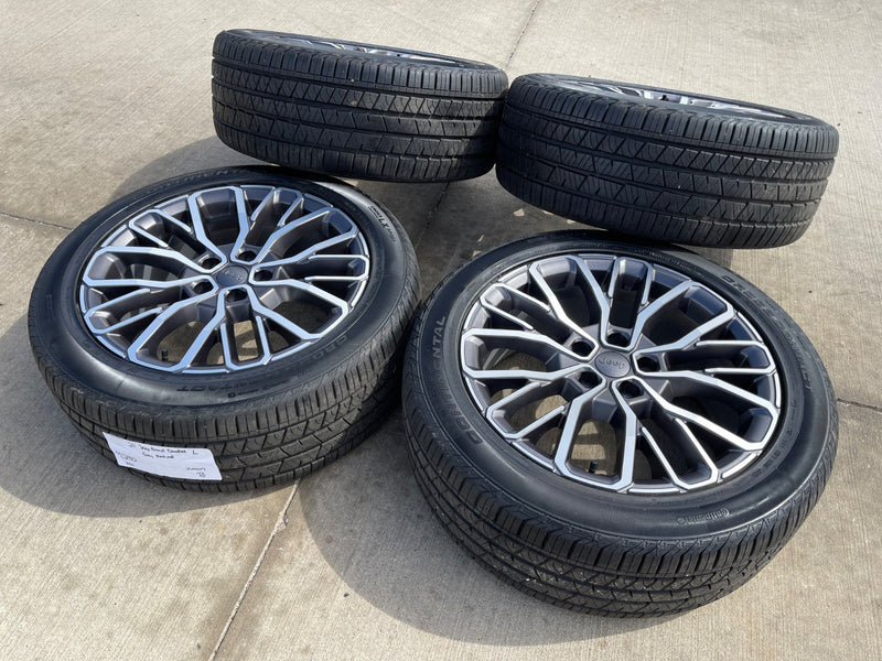 21" Jeep Grand Cherokee L OEM wheels rims 9290 Durango CONTINENTAL NEW Texas Truck Tire
