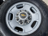 17" Chevy Silverado GMC Sierra 2500 OEM 8095 wheels rims COOPER DISCOVERER AT Texas Truck Tire