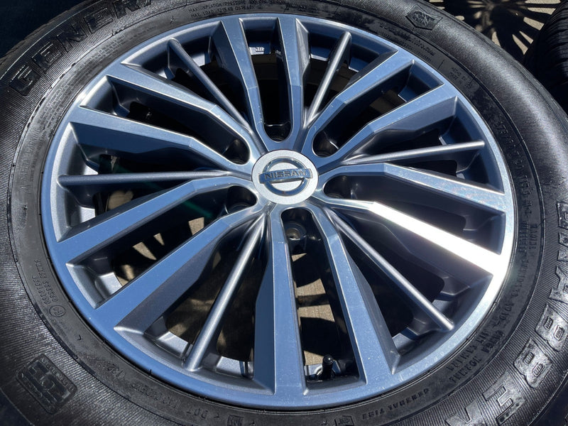 20" Nissan Titan Armada Infiniti QX80 OEM 62858 wheels rims 2023 2024 2025 2026 Texas Truck Tire