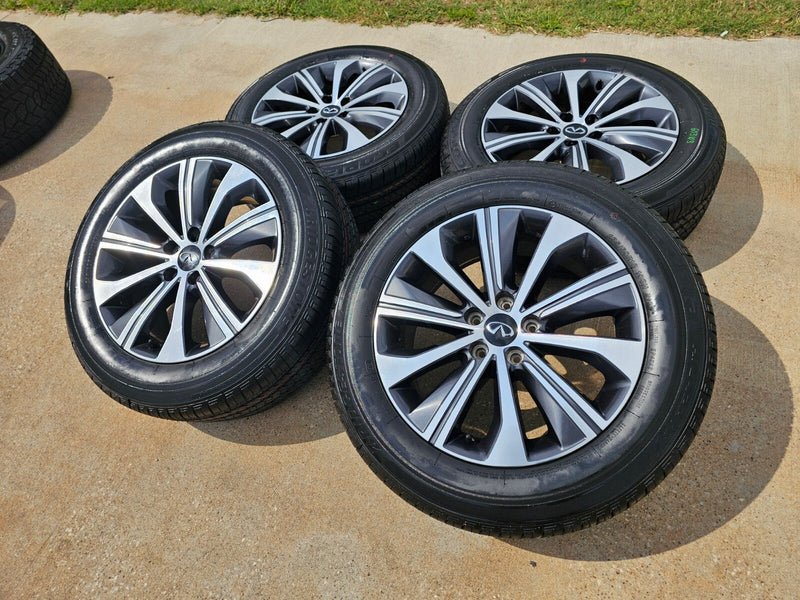 18" Infiniti QX60 OEM 73813 Pathfinder wheels rims 2024 2025 2026 NEW GREAT DEAL Texas Truck Tire