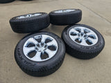 20" Dodge Ram 1500 OEM Laramie CHROME 2679 wheels rims tires 2023 2024 2025 NEW Texas Truck Tire