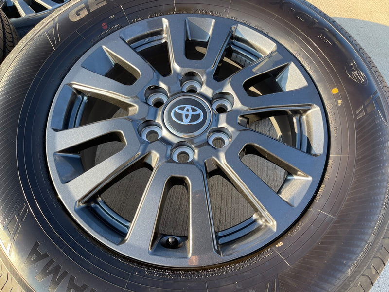 18" Land Cruiser Tundra Sequoia 4Runner GX550 OEM 95953 wheels rims 2026 NEW Texas Truck Tire