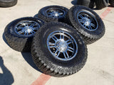 18x9 GEAR 737 wheels rims tires Ford F-150 Chevy RAM 1500 Tacoma 6x139 6x135 Texas Truck Tire